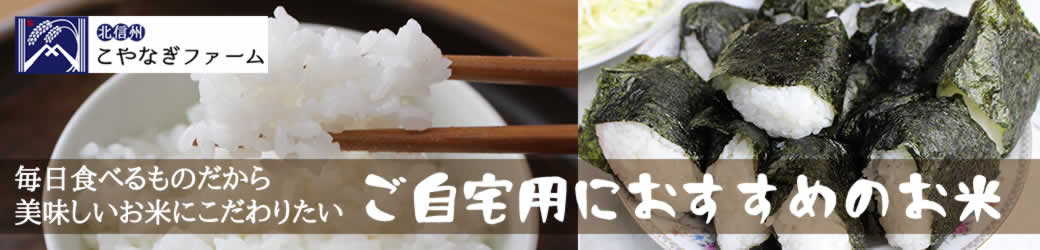 自宅用お米